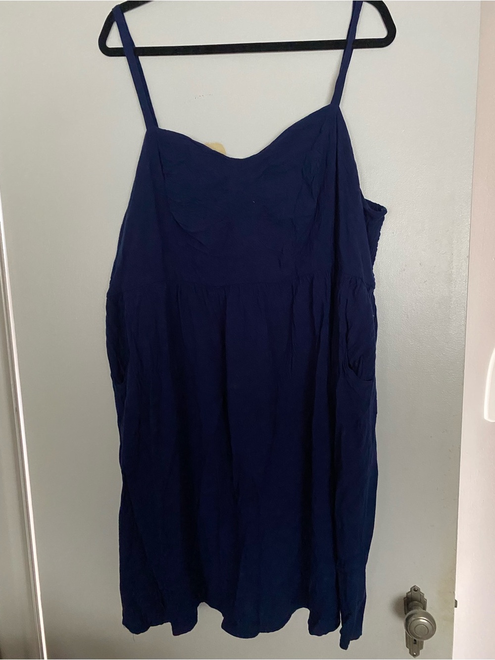 Torrid 3XL navy pocket dress